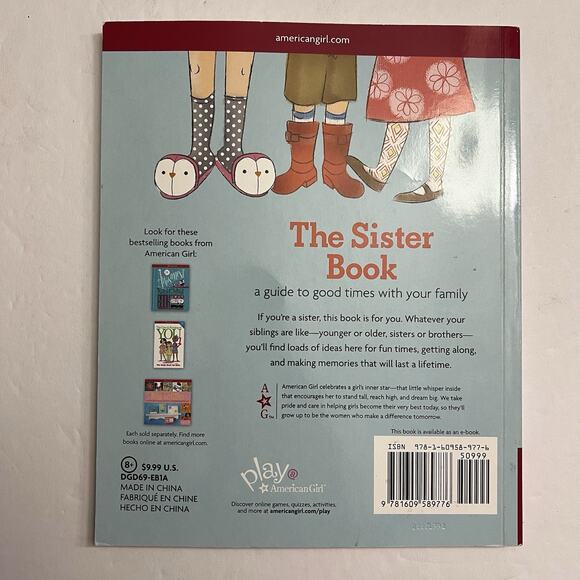 Set of 2 American Girl Books The Sister Book and School Rules Paperback - Picture 6 of 12
